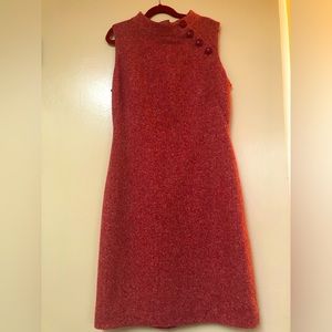 Hobbs Cranberry Shift Dress NWT Size 4